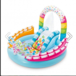 Pripučiama žaidimų aik&scaron;telė Intex Candy, 170x168x122 cm