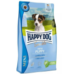 Happy Dog Mini Puppy jauniems &scaron;uniukams su ėriena ir ryžiais, 800 g