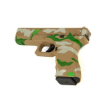 Metalizuotas spyruoklinis airsoft pistoletas