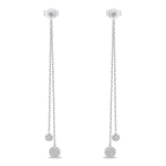 Sidabriniai auskarai Brilio Silver sBS2845