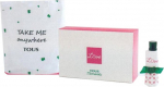 TOUS Love Moments tualetinis vanduo 90 ml dovanų rinkinys su rankine moterims