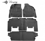 Guminiai kilimėliai 3D Chrysler Pacifica II RU 2016->
