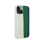 Evelatus silikoninis dėklas Apple iPhone 14 Įvairiaspalvis Žalias