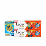 Dantų pasta Lacer Junior su bra&scaron;kėmis, 2 x 75 ml