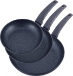 SET 3 keptuvės rinkinys KAMILLE indukcinė keptuvė