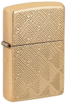 Žiebtuvėlis Zippo 48570 Armor Pattern Design, auksinis