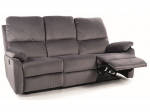 Sofa Signal Spencer 3 Velvet, pilka
