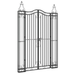 Sodo vartai vidaXL 121x8x180 cm