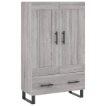 Komoda vidaXL, pilka