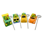Ma&scaron;inėlė su figūrėle Tmnt Vėžliukai Nindzės Rad Rip Racers 71046