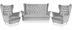 Sėdimųjų baldų komplektas uszak Diana sofa Skandinavi&scaron;ki foteliai &Scaron;eimos baldai