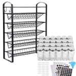 BAKHK Prieskonių lentynėlė su stiklainiukais