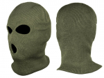 Balaclava su &scaron;aliku, Mil-Tec, Fine strick, Olive