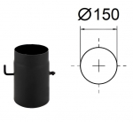 Kamino jungtis Prodmax, su trumpa rankena, 2 mm., L-250 mm., D-150 mm