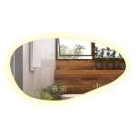 Veidrodis P11386 LED CLOUD A 100x60cm