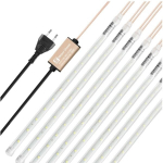 LED lempos Aneeway, meteorų lietus, 8x24LED, 30 cm, &scaron;altai balta