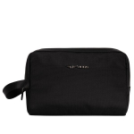 WINGS SKYLARK didelė kelioninė kosmetinė 22&times;14&times;9 cm &ndash; juoda, 3 L, vandeniui atspari, universali vyrams ir moterims, Juoda