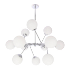 Candellux pakabinamas &scaron;viestuvas Belweder 30-39828, chromo/baltos spalvos