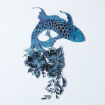 Sieninė dekoracija Carpa Koi APT748 M, 1 vnt.