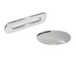 Vonia Besco Victoria, 160 x 75 cm, su sifonu su persipylimu slim chrome