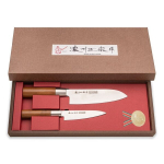 "Satake Masamune univ + Santoku" peilių rinkinys