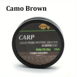 Pintas karpinių žvejybos valas 20m,  Camo Brown