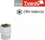 1/4" 7 mm &scaron;e&scaron;iakampė mova Tvardy