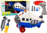 Žaislinis lėktuvas su priedais Lean Toys, mėlynas