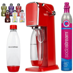 Saturator SodaStream Art Red vienas butelis + bolero