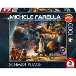Dėlionė 1000 detalių: Michele Farella &ndash; Kelionė į tolimas galaktikas