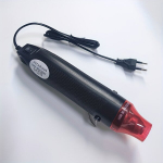 220V Mini Rankinis Kar&scaron;to Oro Pistoletas Rankdarbiams, Juoda
