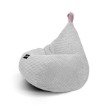 Sėdmai&scaron;is Qubo Tiny Drop Pure FEEL FIT Aksominis Pilkas Modernus