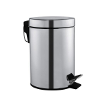 MEDICLINICS PP1321CS Apvali &Scaron;iuk&scaron;lių Dėžė Su Pedalu, 20 L, Satinas