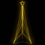 &Scaron;viečianti kalėdų eglutė, 483 &scaron;iltos led, 240cm