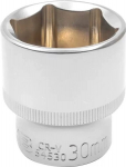 Jcb 1/2" 30mm 6-kampė Cr-v galvutė