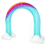 Bestway Jumbo Svajonių Lietus Inflatable Purk&scaron;tuvas - 221 cm x 71 cm x 193 cm - Miltelinis spalvotas