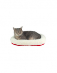 Guolis augintiniui Trixie Cuddly Bed, 47&nbsp;x 38 cm, balta/raudona