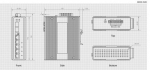LevelOne IES-0600 gigabitinis Ethernet tinklo jungiklis su 4 prievadais, 12 Gbit/s pralaidumas, juodas