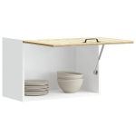 Sieninė virtuvės spinta lucca sonoma oak engineered wood
