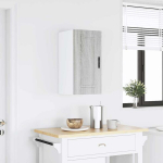 Sieninė virtuvės spinta porto pilka sonoma engineered wood
