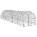 Chicken run 2,5x12x2,25 m cinkuotas plienas