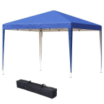 Pavėsinė Outsunny, 3x3 m, mėlyna