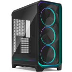 PC korpusas - FRACTAL DESIGN - Meshify 3 Ambience Pro RGB - E-ATX (277 mm) - 3 ventiliatoriai - USB Type C 20 Gbps - Juoda