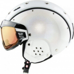 Slidinėjimo &scaron;almas Casco SP-6 Visor, baltas