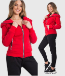 Laisvalaikio komplektas moterims Warm cotton, raudonas, S