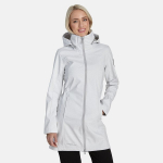 Moteri&scaron;ka Softshell prailginta striukė AVA, baltas