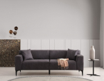 Sofa Asir New Petra 3, pilka