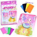 Kūrybinė lipdukų mozaika Fairy