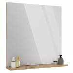 Vonios veidrodis Tigo 60x61,5 cm, rudas