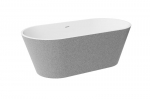 Vonia Besco Deeva Glam Silver, 180 x 80 cm, su gun metal dangteliu